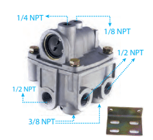 VALVULA RELE BP-R1 FA0187 C9500729