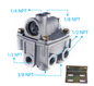 VALVULA RELE BP-R1 FA0187 C9500729