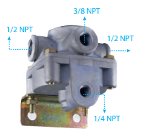 VALVULA RELE FORD CARGO/ VW FA0201 C9500744