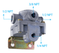 VALVULA RELE FORD CARGO/ VW FA0201 C9500744