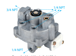 VALVULA RELE R-6 (3/4-1/4) FA0212 C9500753