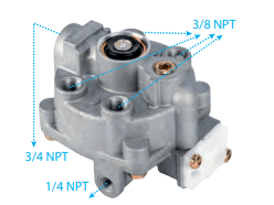 VALVULA RELE R-6 (3/8 -1/4) FA0213 C9500754