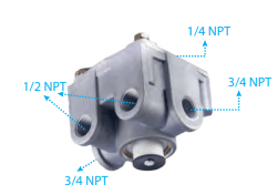 VALVULA RELE R-12 (A0791) O FA0218 C9500758