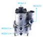 VALVULA DISTRIBUIDORA M BENZ/ VOLVO/SCANIA FA0224 C9500763