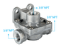 VALVULA DESCARGA RAP. 3/8 X 3/8 O FA0228 C9500705