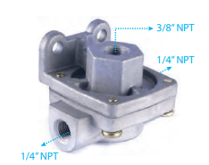 VALVULA DESCARGA RAP. 1/4 X 3/8 O FA0229 C9500709