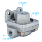 VALVULA DESCARGA RAP. 1/4 X 1/4 FA0230 C9500710