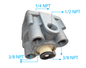 VALVULA RELE FA1098 C9500600