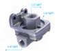VALVULA DESCARGA RAP. 1/2 X 1/4 FA1111 C9500708