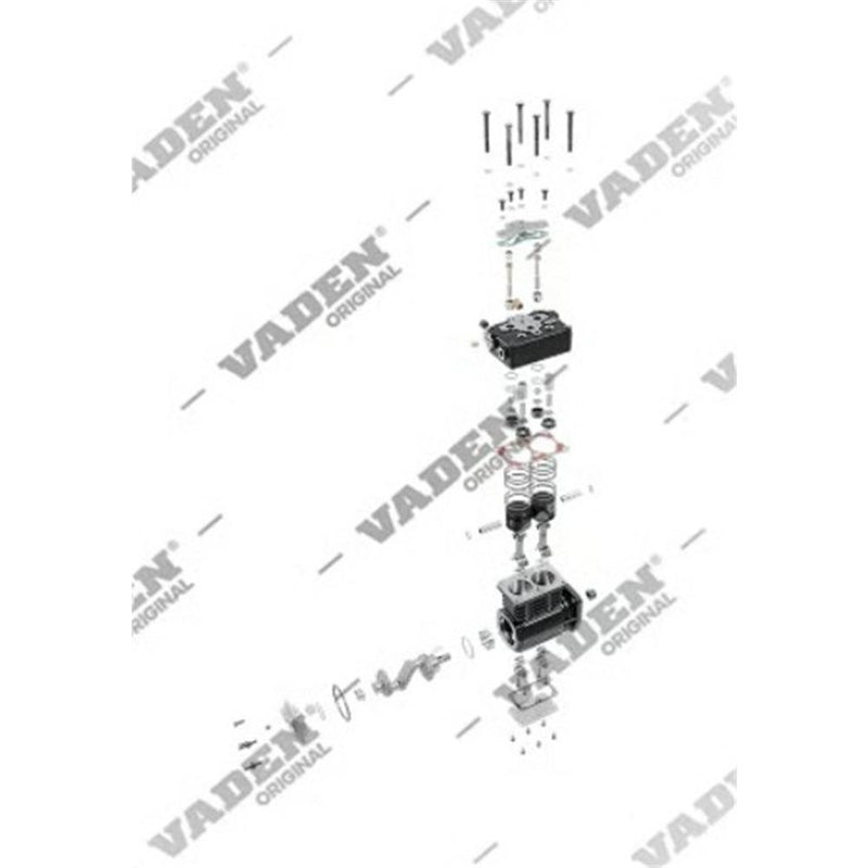 Compresor Aire Tuflo 550 Vaden 336cc Kenworth SKU C8120254 OEM BC2-25552