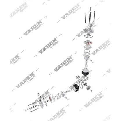 Compresor De Aire 722 Cc Mercedes Benz Vaden SKU C8120044 OEM 5411303219